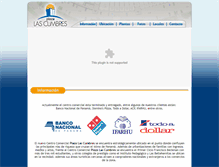 Tablet Screenshot of plazalascumbres.com